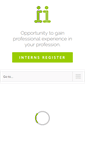 Mobile Screenshot of internshipsireland.com